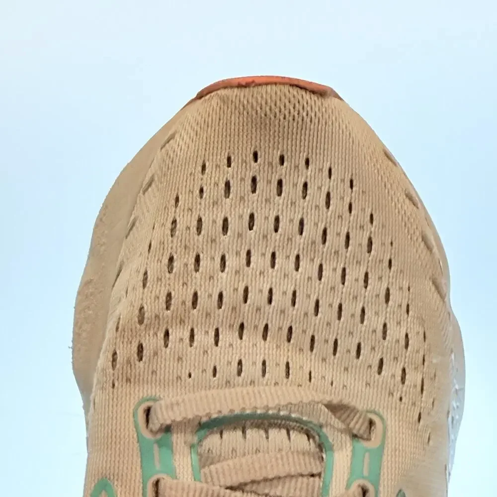 Brooks Glycerin 20 Women Size 9 White Teal Running Shoes Max Cushion Sneakers